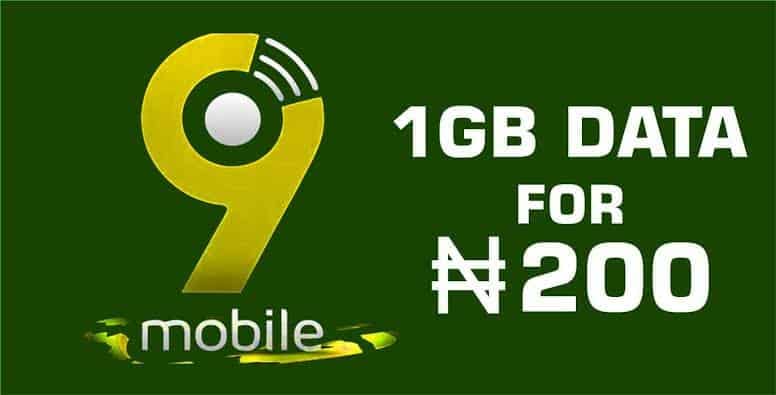 How To Activate 9mobile 200 for 1GB for 3-7 days in 2021
