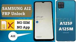 FRP Bypass Samsung A12
