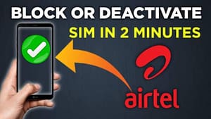 How To Block Airtel SIM Card Online In India 2021
