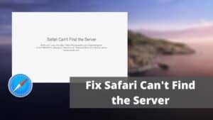 How To Fix Safari Can't Find Server Issues On iPhone?