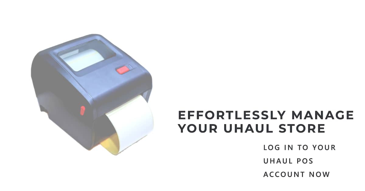 UHaul POS login