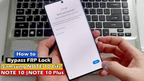 Samsung Galaxy Note 10 Plus Frp Bypass