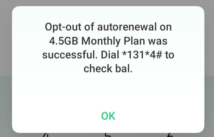How To Stop Auto Renewal On MTN 2021