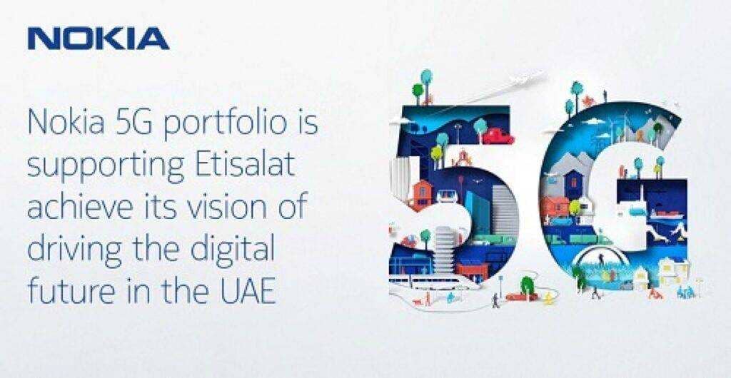 Etisalat and Nokia partner on UAE's ultra-fast 5G broadband