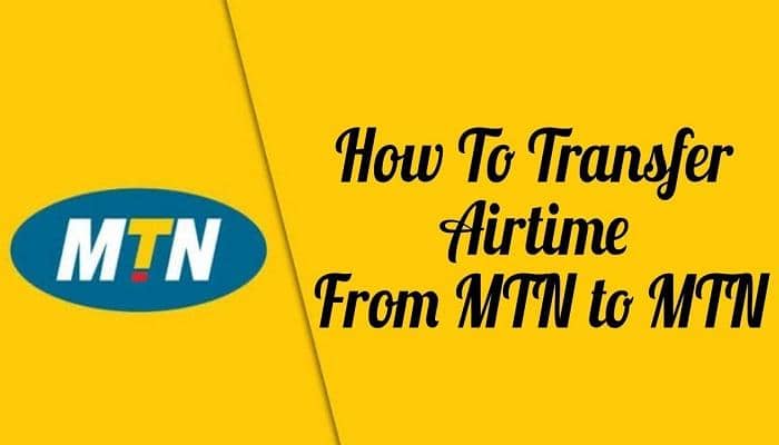 New Code To Transfer Airtime On MTN