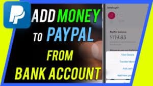how to transfer money from bank account to PayPal instantly